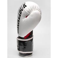 Перчатки боксерские Excalibur 8004-02 White/Black/Red PU
