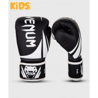 Перчатки боксерские детские Venum Challenger 2.0 Kids Black/White