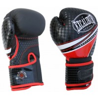Перчатки боксерские Excalibur 8066/01 Black/Red PU
