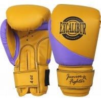 Перчатки боксерские детские Excalibur 8029/1 Yellow PU