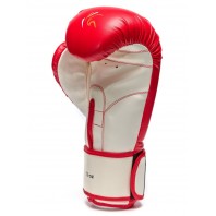 Перчатки боксерские Kango BMK-004 Red/White PU