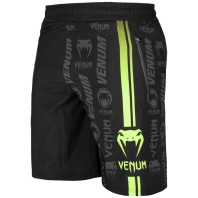 Шорты Venum Logos Black/Neo Yellow