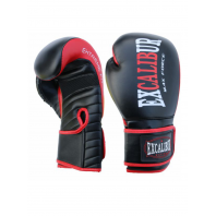 Перчатки боксерские Excalibur 8063/02 Black/Red PU