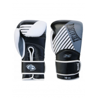 Перчатки боксерские Excalibur 8065/02 Black/White/Grey PU