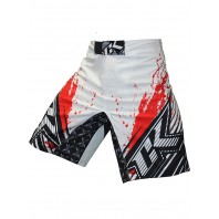 Шорты ММА Contract Killer Stained S2 Shorts - White/Red