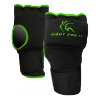 Гелевые перчатки Kango KSH-065 Black/Green
