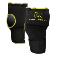 Гелевые перчатки Kango KSH-067 Black/Yellow