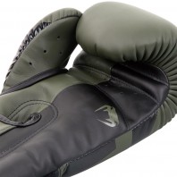 Перчатки боксерские Venum Elite Khaki/Black