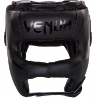 Шлем боксерский Venum Elite Iron Neo Black