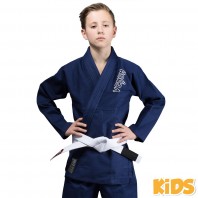 Кимоно для бжж Venum Contender Kids Navy Blue с поясом 