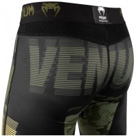 Компрессионные штаны Venum Tactical Forest Camo/Black