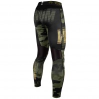 Компрессионные штаны Venum Tactical Forest Camo/Black
