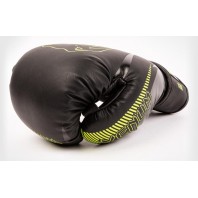 Перчатки боксерские Venum Impact Black/Neo Yellow