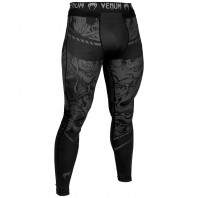 Компрессионные штаны Venum Devil Black/Black