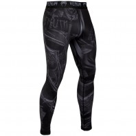 Компрессионные штаны Venum Gladiator Black/Black