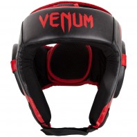 Шлем боксерский Venum Challenger 2.0 Open Face Neo Black/Red