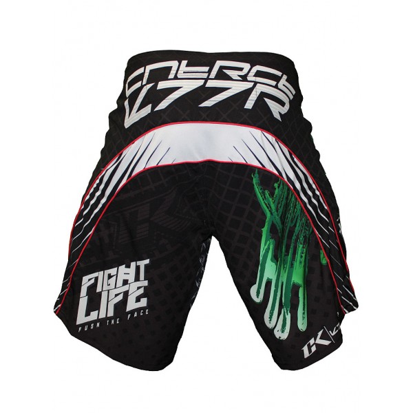 Шорты ММА Contract Killer Stained S2 Shorts - Black/Green