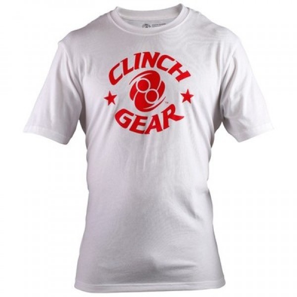 Футболка Clinch Gear Icon Tee- White/Red