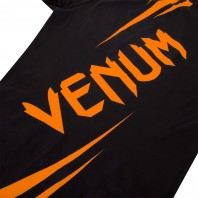 Рашгард Venum Challenger L/S Black/Neo Orange