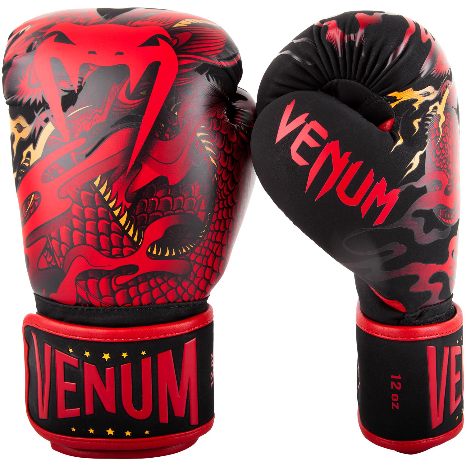 

Перчатки боксерские Venum Dragon's Flight Black/Red